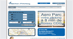 Desktop Screenshot of aero-parc.fr